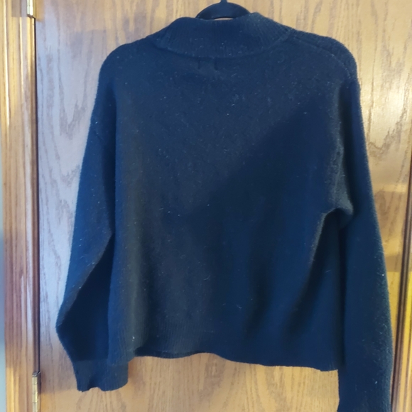 a new day Black 'Bonjour' Turtleneck Sweater - Picture 4 of 5